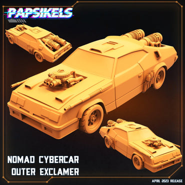 3D Printed Papsikels - Nomad Cybercar Outer Exclaimer - 28mm 32mm (Online Only)