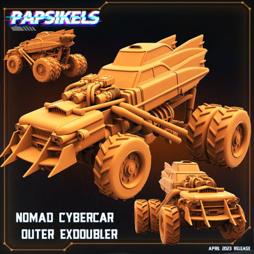 3D Printed Papsikels - Nomad Cybercar Outer Exdoubler - 28mm 32mm (Online Only)