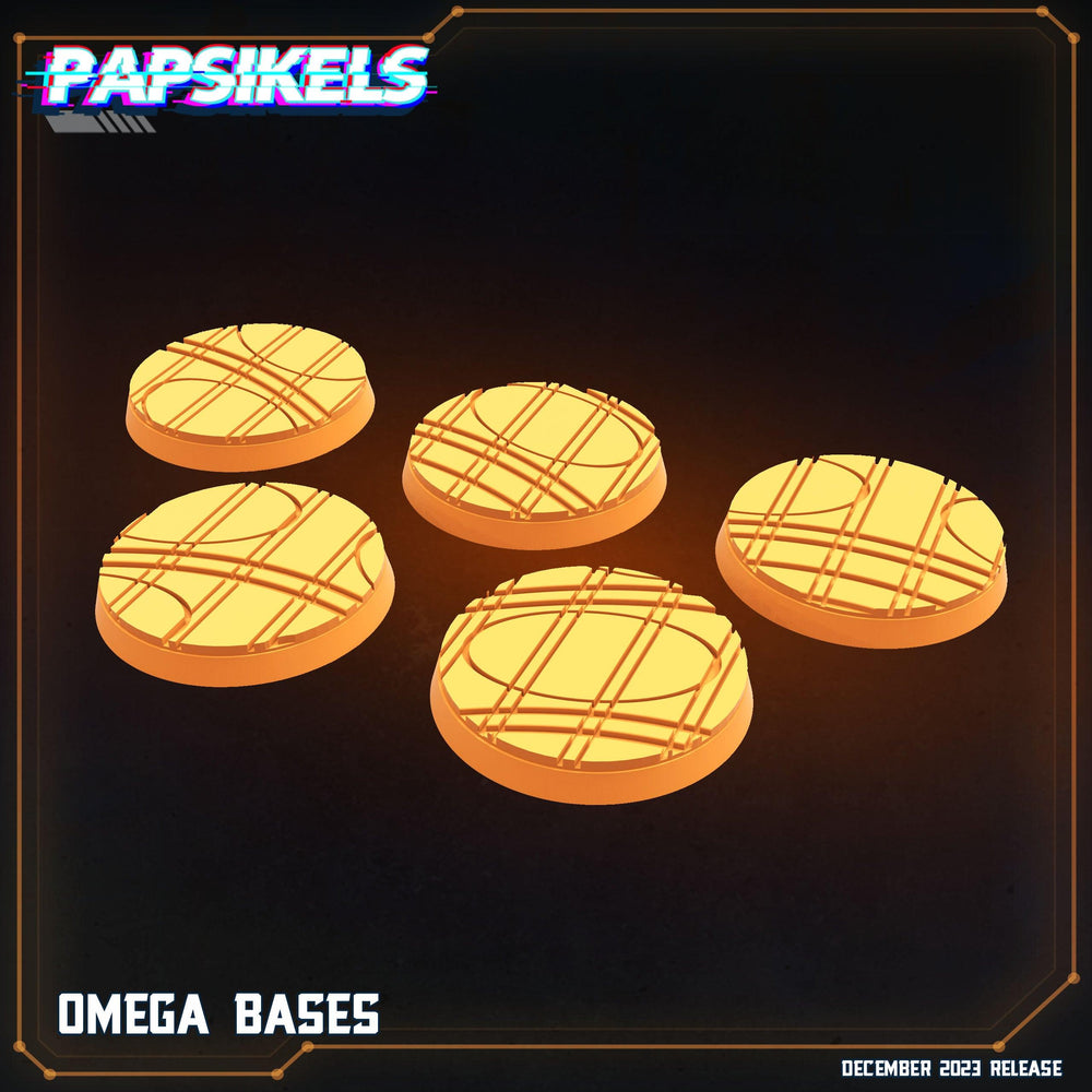 3D Printed Papsikels Omega bases 28mm 32mm (Online Only)