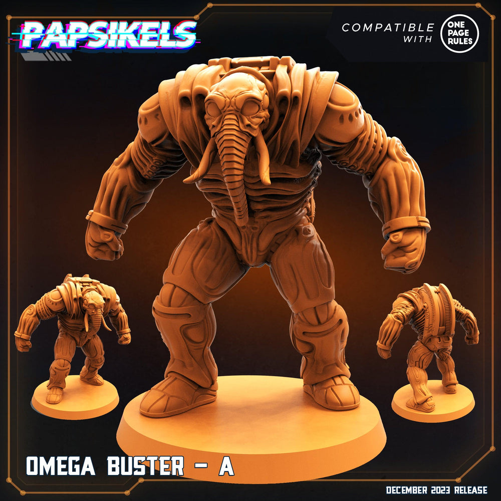 3D Printed Papsikels Omega Busters 28mm 32mm (Online Only)