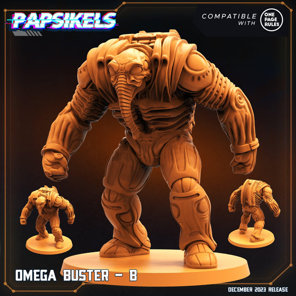 3D Printed Papsikels Omega Busters 28mm 32mm (Online Only)