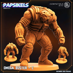 3D Printed Papsikels Omega Busters 28mm 32mm (Online Only)