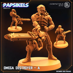 3D Printed Papsikels Omega Destroyers 28mm 32mm (Online Only)