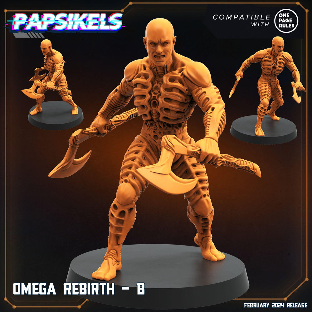 3D Printed Papsikels Omega Rebirths Set 28mm 32mm (Online Only)