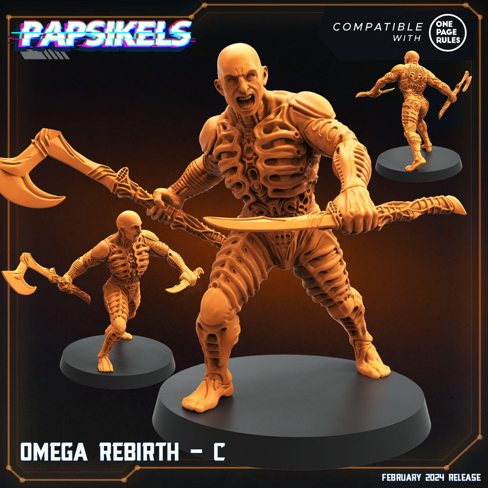 3D Printed Papsikels Omega Rebirths Set 28mm 32mm (Online Only)