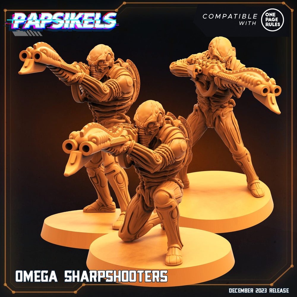 3D Printed Papsikels Omega Sharpshooters 28mm 32mm (Online Only)