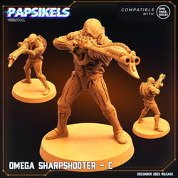 3D Printed Papsikels Omega Sharpshooters 28mm 32mm (Online Only)