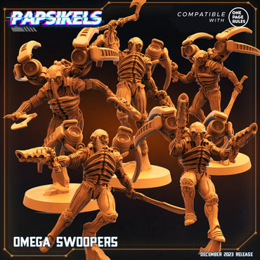 3D Printed Papsikels Omega Swoopers 28mm 32mm (Online Only)