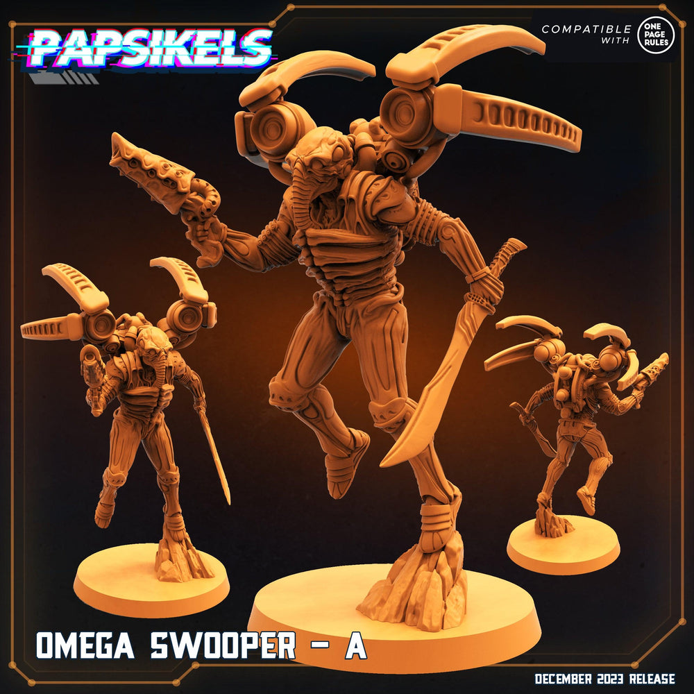 3D Printed Papsikels Omega Swoopers 28mm 32mm (Online Only)