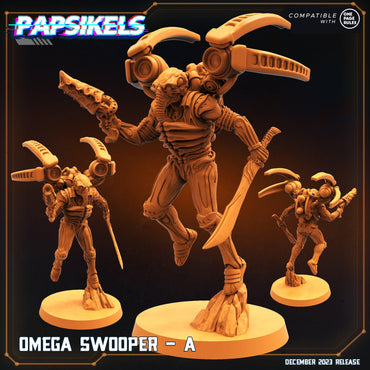 3D Printed Papsikels Omega Swoopers 28mm 32mm (Online Only)