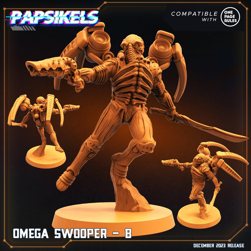 3D Printed Papsikels Omega Swoopers 28mm 32mm (Online Only)