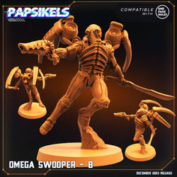 3D Printed Papsikels Omega Swoopers 28mm 32mm (Online Only)
