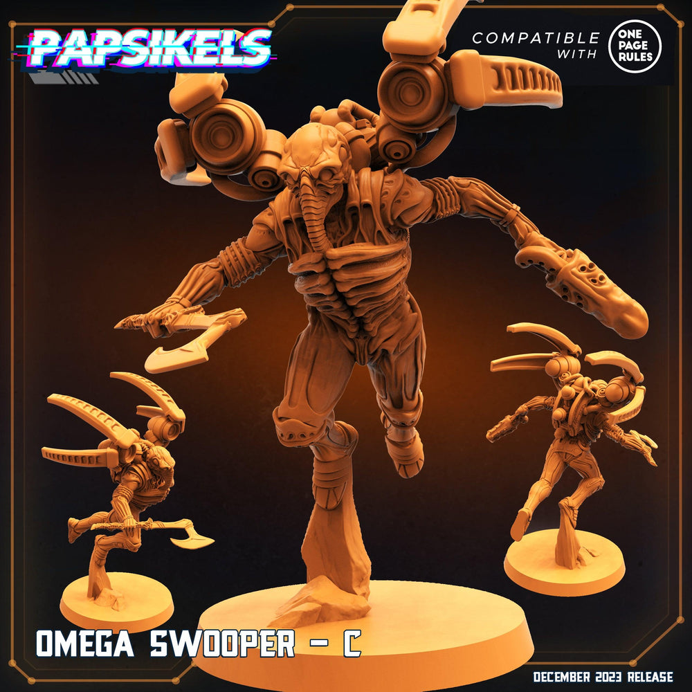 3D Printed Papsikels Omega Swoopers 28mm 32mm (Online Only)