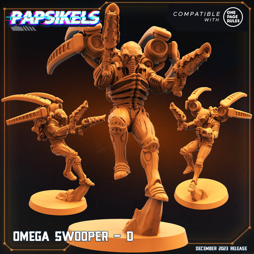 3D Printed Papsikels Omega Swoopers 28mm 32mm (Online Only)
