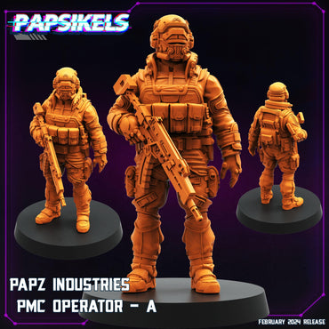 3D Printed Papsikels Papz Industries Pmc Operators Set 28mm 32mm (Online Only)