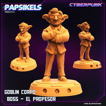 3D Printed Papsikels Sci-Fi Goblin Heist Set Corpo World  - 28mm 32mm (Online Only)