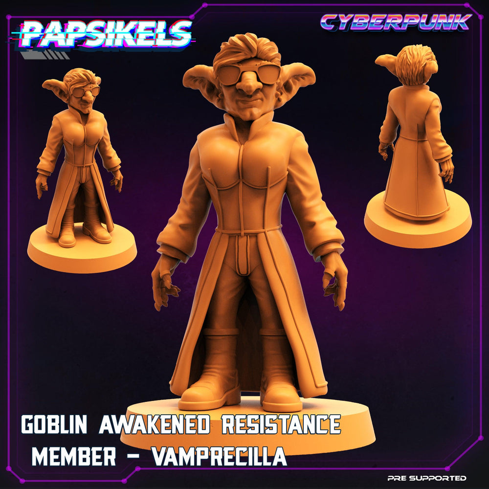 3D Printed Papsikels Sci-Fi Goblin Resistance 2 Set Virtua Corpo World  - 28mm 32mm (Online Only)
