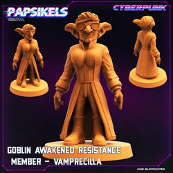 3D Printed Papsikels Sci-Fi Goblin Resistance 2 Set Virtua Corpo World  - 28mm 32mm (Online Only)