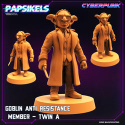 3D Printed Papsikels Sci-Fi Goblin Resistance 2 Set Virtua Corpo World  - 28mm 32mm (Online Only)