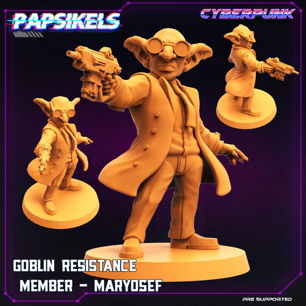 3D Printed Papsikels Sci-Fi Goblin Resistance Set Virtua Corpo World  - 28mm 32mm (Online Only)