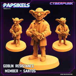 3D Printed Papsikels Sci-Fi Goblin Resistance Set Virtua Corpo World  - 28mm 32mm (Online Only)