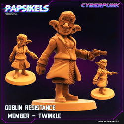 3D Printed Papsikels Sci-Fi Goblin Resistance Set Virtua Corpo World  - 28mm 32mm (Online Only)