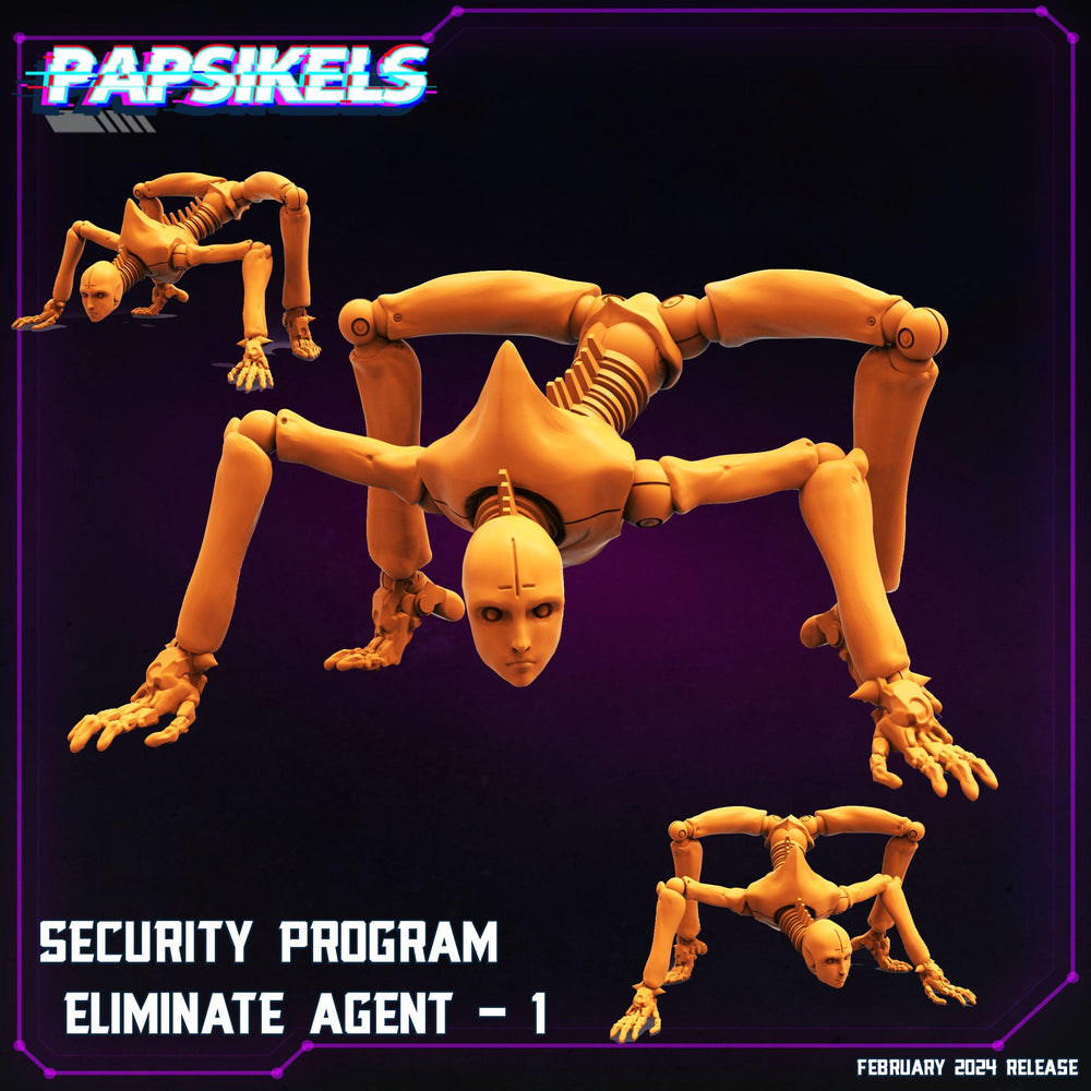 3D Printed Papsikels Security Program Eliminate Agents 28mm 32mm (Online Only)