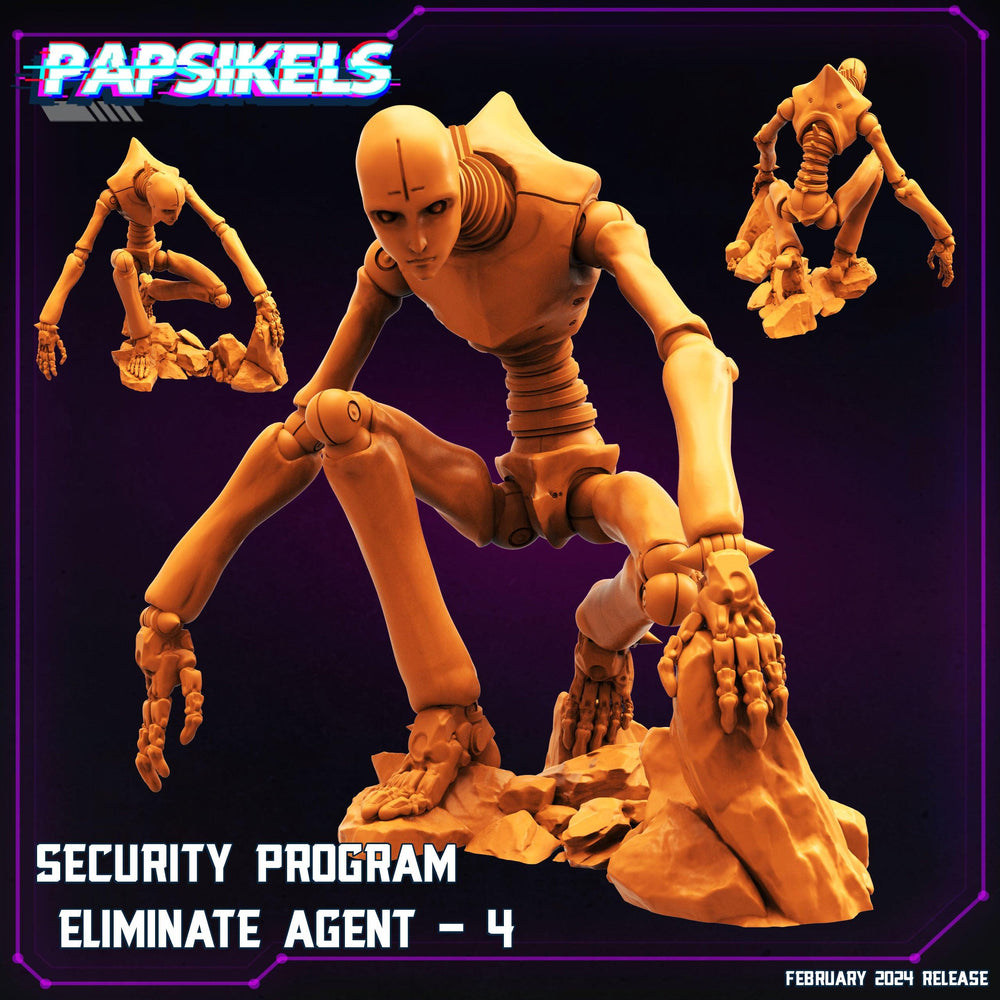 3D Printed Papsikels Security Program Eliminate Agents 28mm 32mm (Online Only)