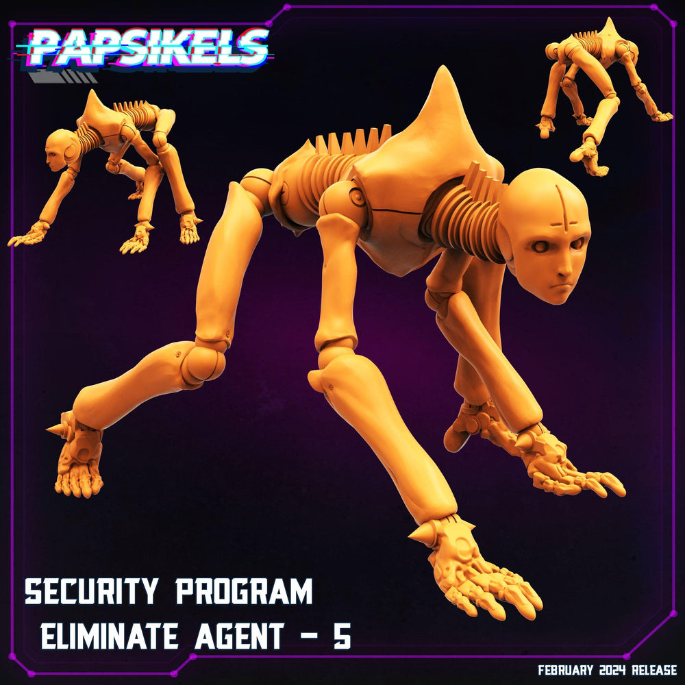 3D Printed Papsikels Security Program Eliminate Agents 28mm 32mm (Online Only)
