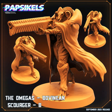 3D Printed Papsikels September 2023 - Aliens Vs Humans 6 The Omegas Bovinean Scourger B 28mm 32mm (Online Only)