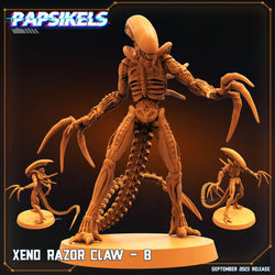 3D Printed Papsikels September 2023 - Aliens Vs Humans 6 Xeno Razor Claw Set 28mm 32mm (Online Only)