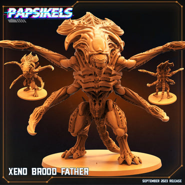3D Printed Papsikels September 2023 - Aliens Vs Humans 6 Xeno Set 28mm 32mm (Online Only)