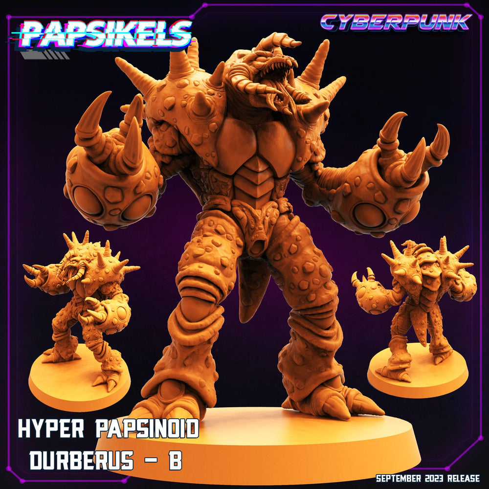 3D Printed Papsikels September 2023 Cyberpunk Hyper Papsinoid Durberus Set 2023 28mm 32mm (Online Only)