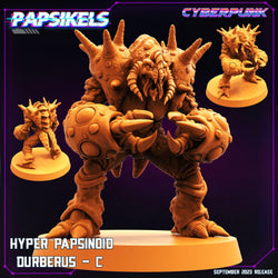 3D Printed Papsikels September 2023 Cyberpunk Hyper Papsinoid Durberus Set 2023 28mm 32mm (Online Only)