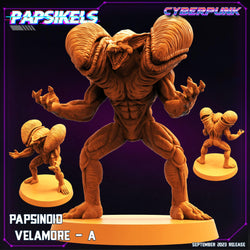 3D Printed Papsikels September 2023 Cyberpunk Papsinoid Baramot Set 28mm 32mm (Online Only)