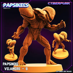 3D Printed Papsikels September 2023 Cyberpunk Papsinoid Baramot Set 28mm 32mm (Online Only)