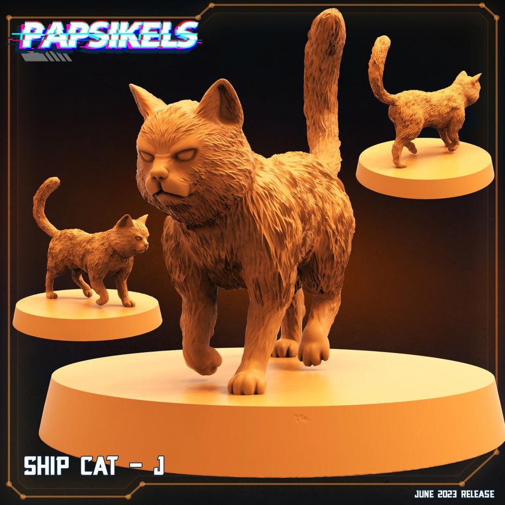 3D Printed Papsikels - Ship Cat Set - 28mm 32mm (Online Only)