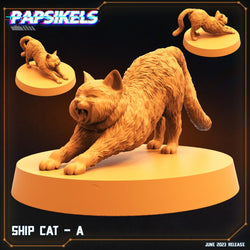 3D Printed Papsikels - Ship Cat Set - 28mm 32mm (Online Only)