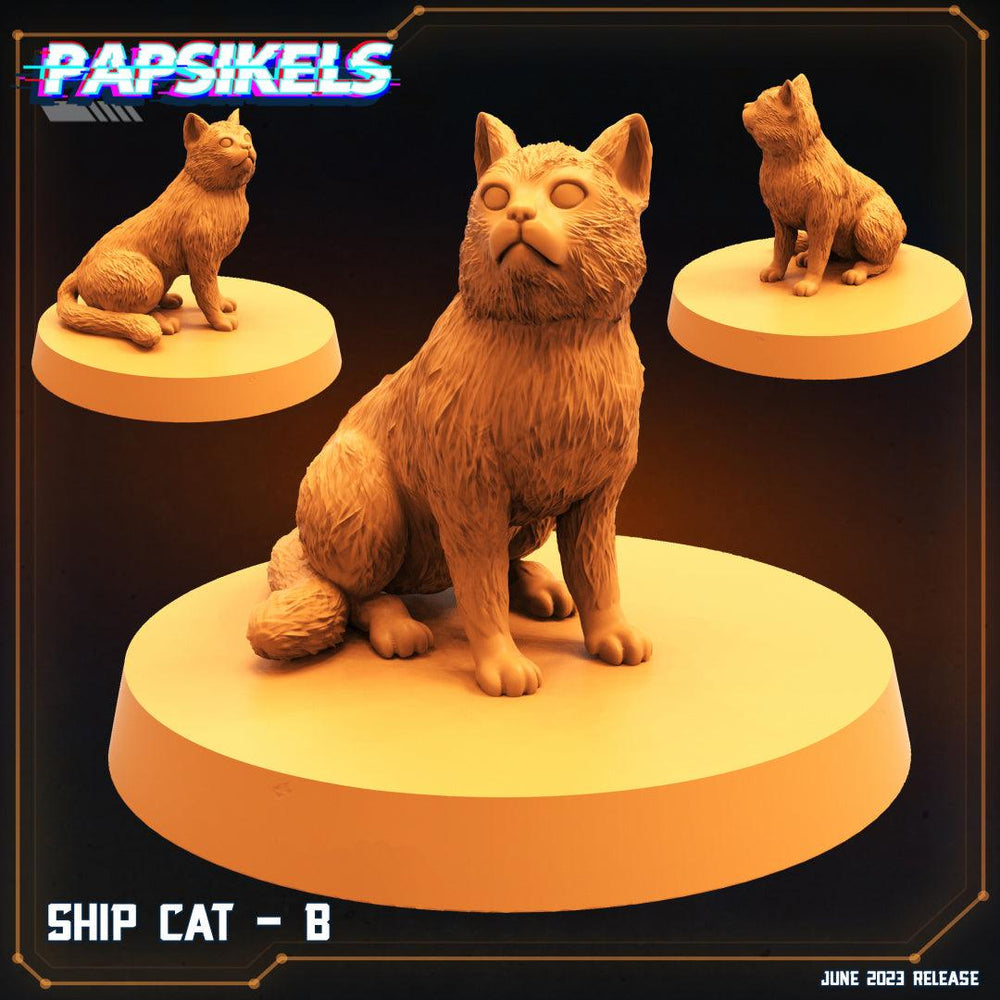 3D Printed Papsikels - Ship Cat Set - 28mm 32mm (Online Only)