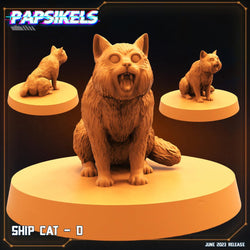 3D Printed Papsikels - Ship Cat Set - 28mm 32mm (Online Only)