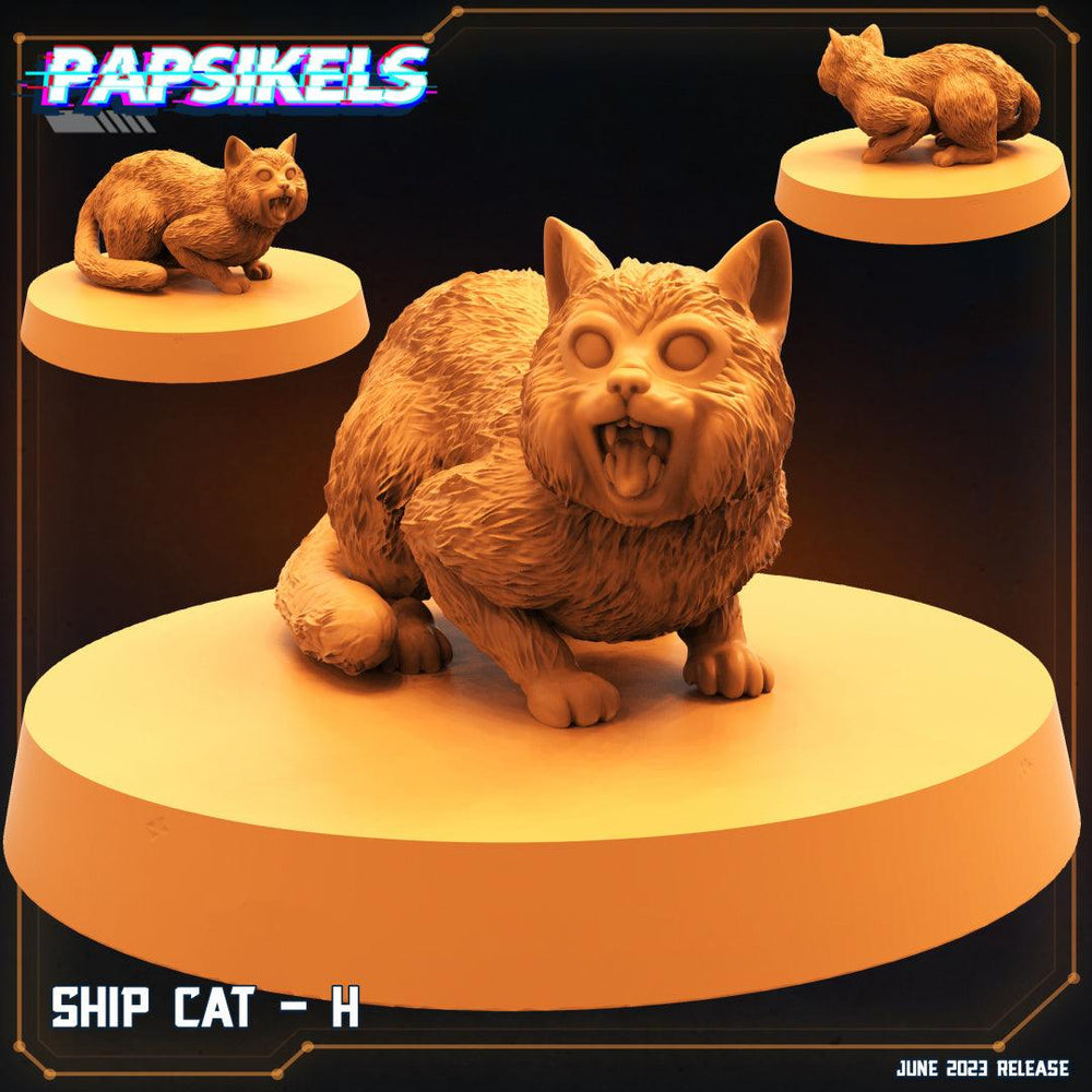3D Printed Papsikels - Ship Cat Set - 28mm 32mm (Online Only)