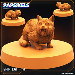 3D Printed Papsikels - Ship Cat Set - 28mm 32mm (Online Only)