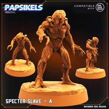 3D Printed Papsikels Specter Slaves Set Skull Hunters Army Bundle 2 28mm 32mm (Online Only)