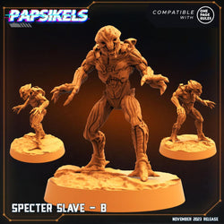 3D Printed Papsikels Specter Slaves Set Skull Hunters Army Bundle 2 28mm 32mm (Online Only)