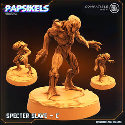 3D Printed Papsikels Specter Slaves Set Skull Hunters Army Bundle 2 28mm 32mm (Online Only)