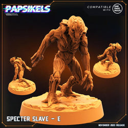 3D Printed Papsikels Specter Slaves Set Skull Hunters Army Bundle 2 28mm 32mm (Online Only)