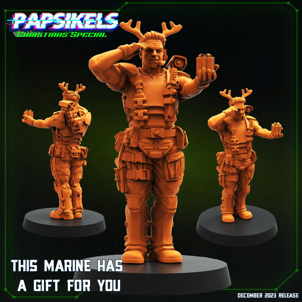 3D Printed Papsikels This Marine Has A Gift For You 28mm 32mm (Online Only)