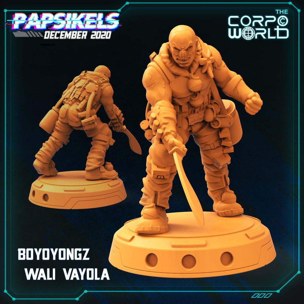 3D Printed Papsikels Typoon Gang Set 28mm 32mm (Online Only)