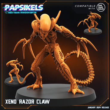 3D Printed Papsikels Xeno Razor Claw 28mm 32mm (Online Only)