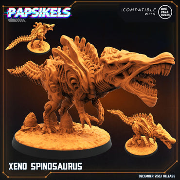 3D Printed Papsikels Xeno Spinosaurus 28mm 32mm (Online Only)